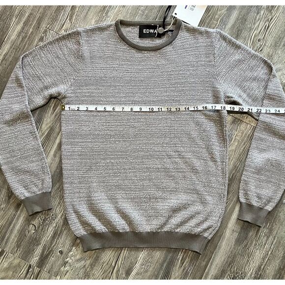 Edwa by Edwars Spiers Mens Longsleeve Shirt M Made in Italy - Picture 7 of 8